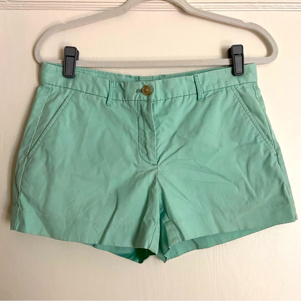 Sea foam green/mint colored Gap chino shorts
